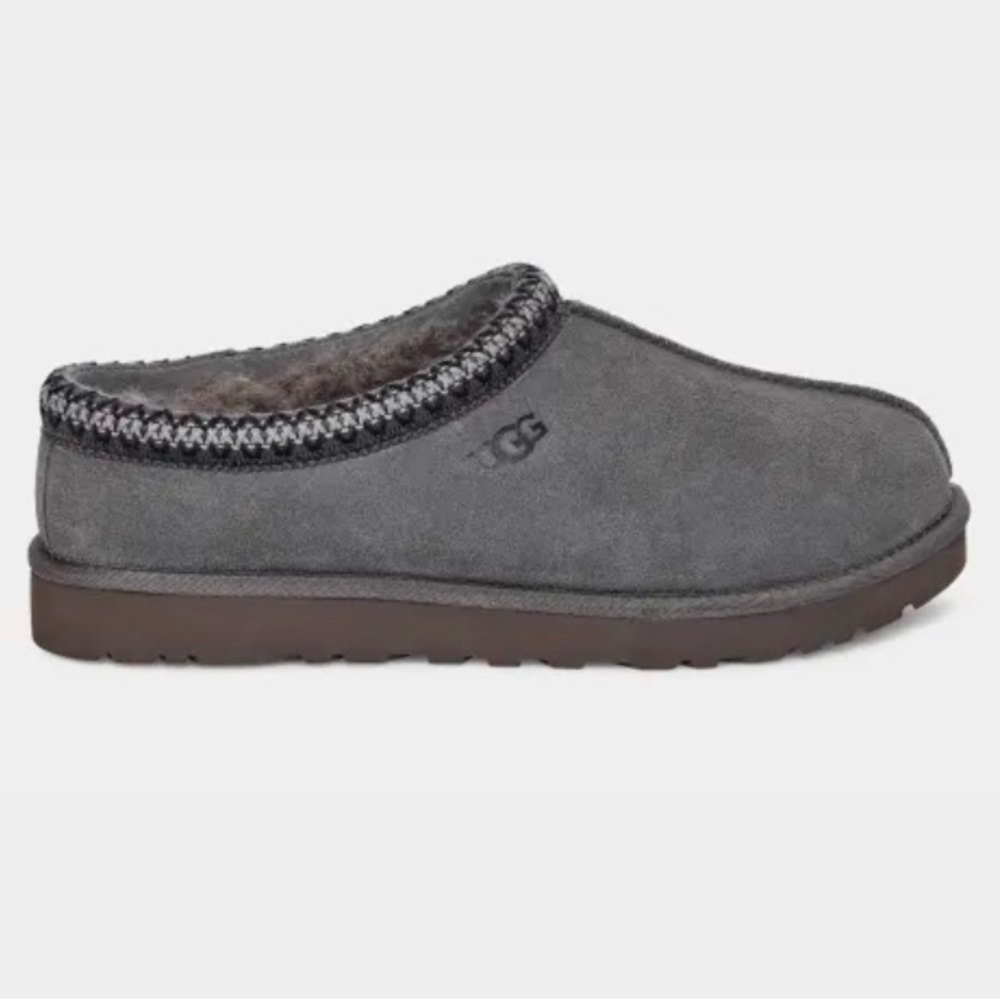 UGG Men’s Tasman Slippers Dark Gray Size 7 NWT